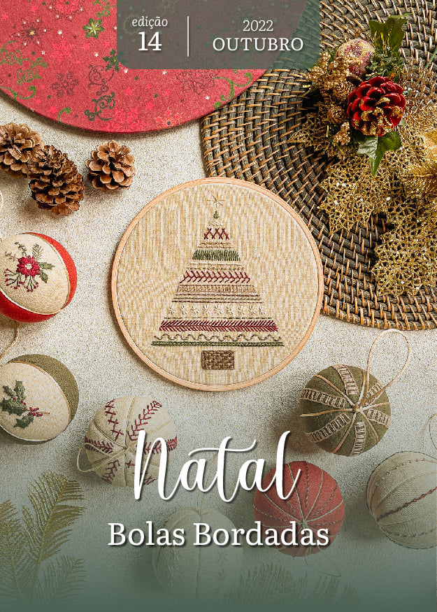 E-book Natal edição 14 - Natal Bolas Bordadas