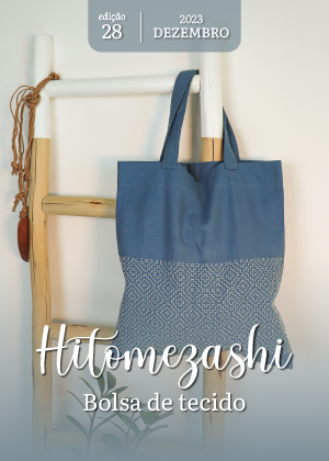 eBook edição 28 - Hitomezashi Bolsa de Tecido