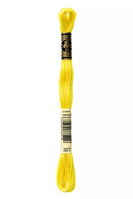 Meada mouliné DMC tons amarelo