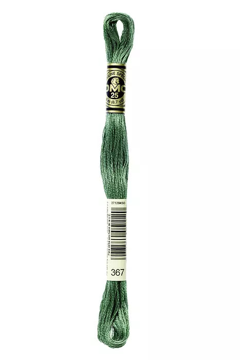 Meada mouliné DMC tons verde