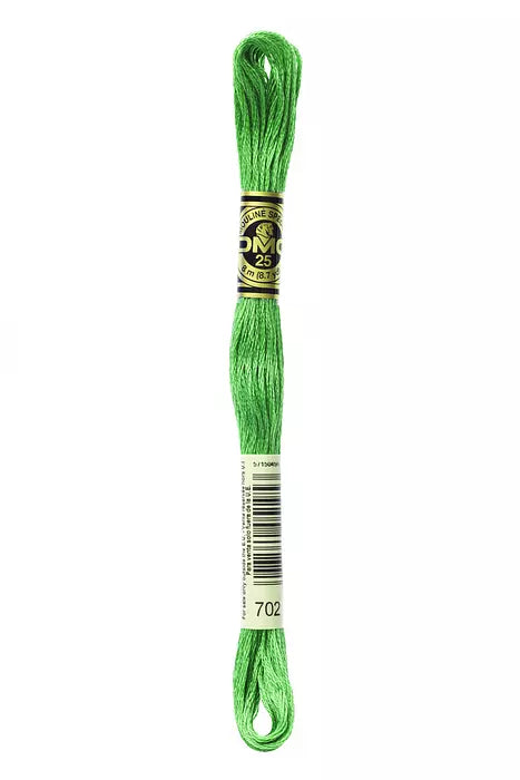 Meada mouliné DMC tons verde