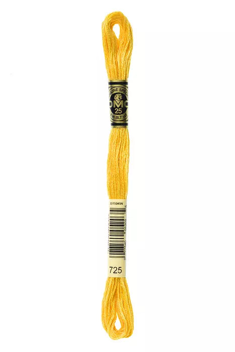 Meada mouliné DMC tons amarelo