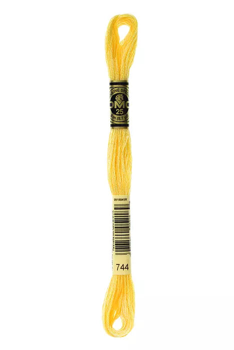 Meada mouliné DMC tons amarelo