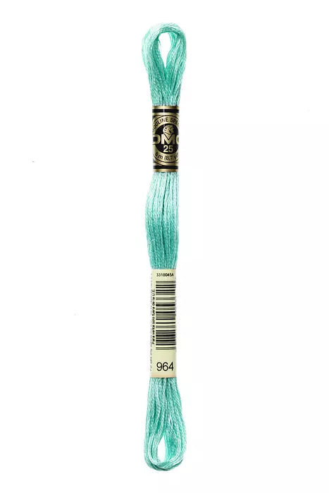Meada mouliné DMC tons verde