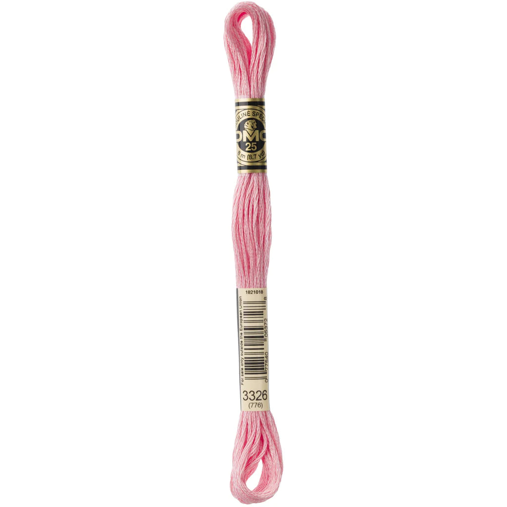 Meada mouliné DMC tons rosa
