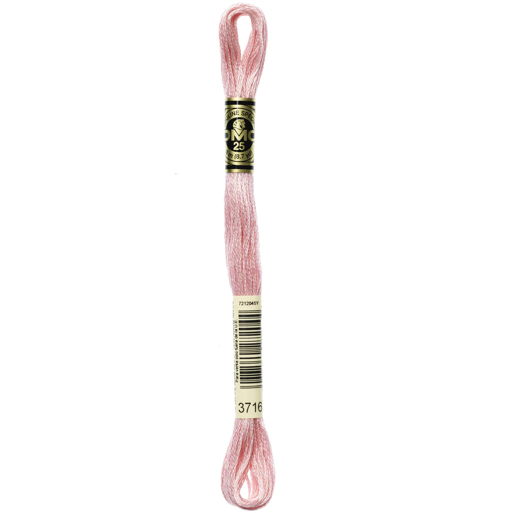 Meada mouliné DMC tons rosa