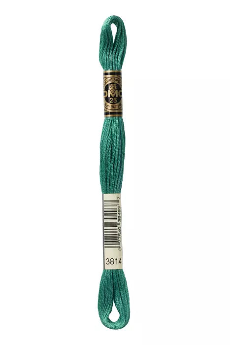 Meada mouliné DMC tons verde