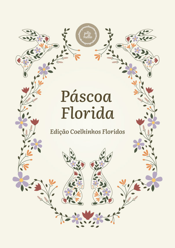 E-book Páscoa Florida - Ed. Coelhinhos Floridos