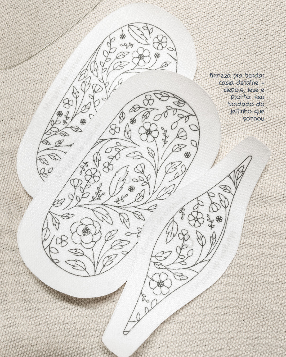 Kit Estojo Porta Óculos Ed. 41 - Padrão Floral