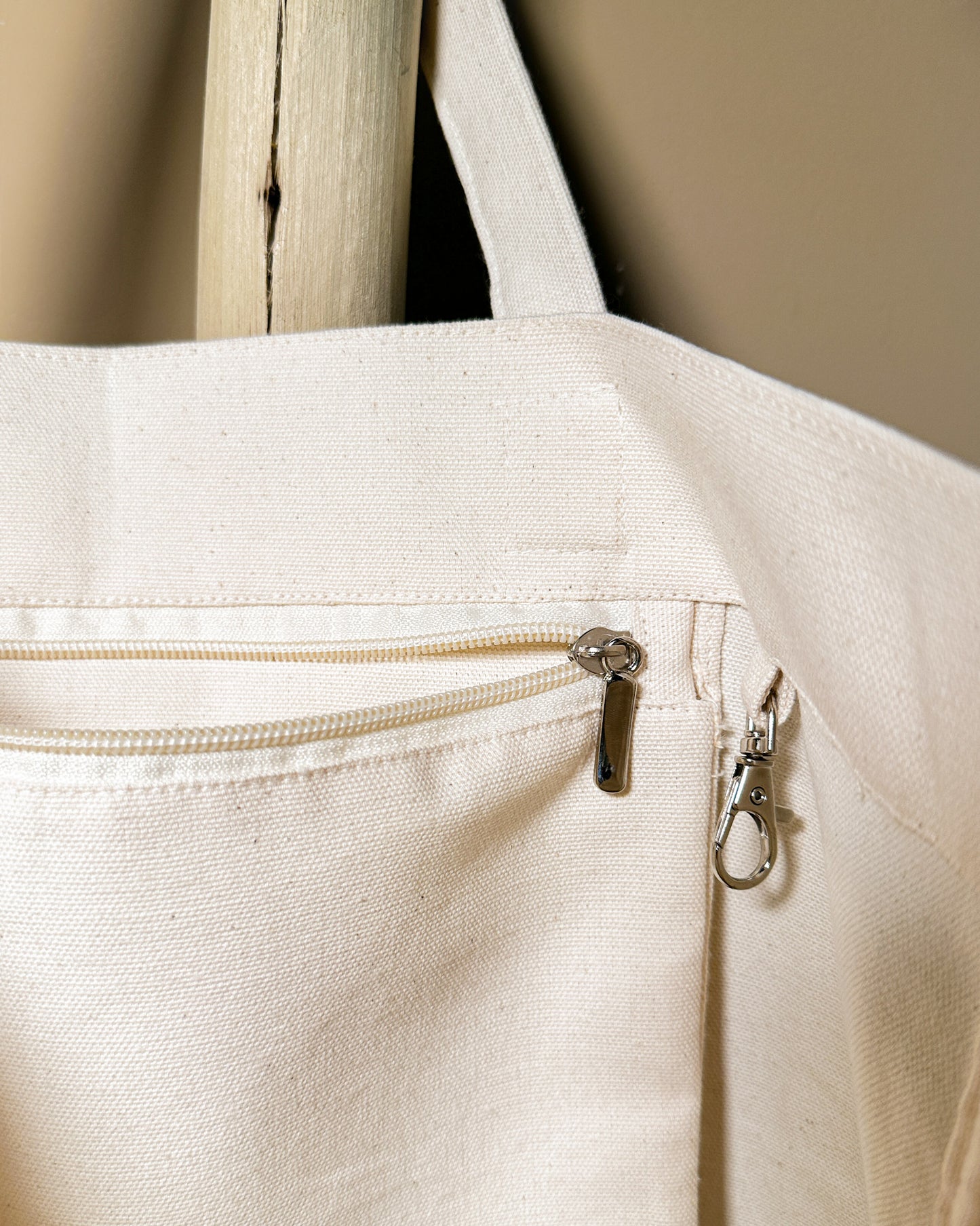 Tote Bag Inspira Estruturada e Sustentável 100% Algodão