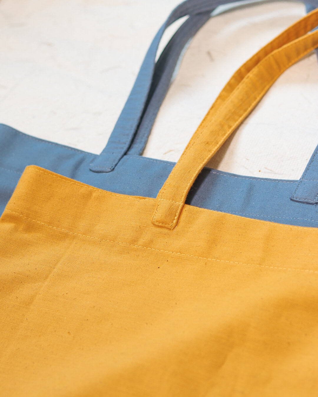 Bolsa de tecido em algodão com linho