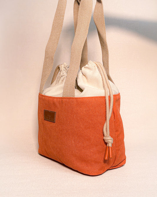 Bolsa Tiracolo Eco Vita DMC - Terracota