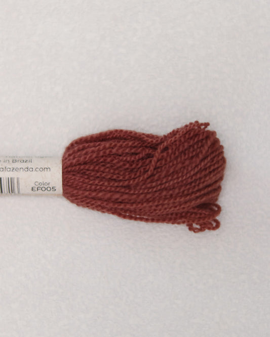 Fio de lã para bordado - Crewel Naturals - Corações - Unidade