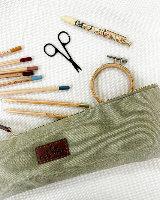 Estojo Eco Vita DMC - caqui