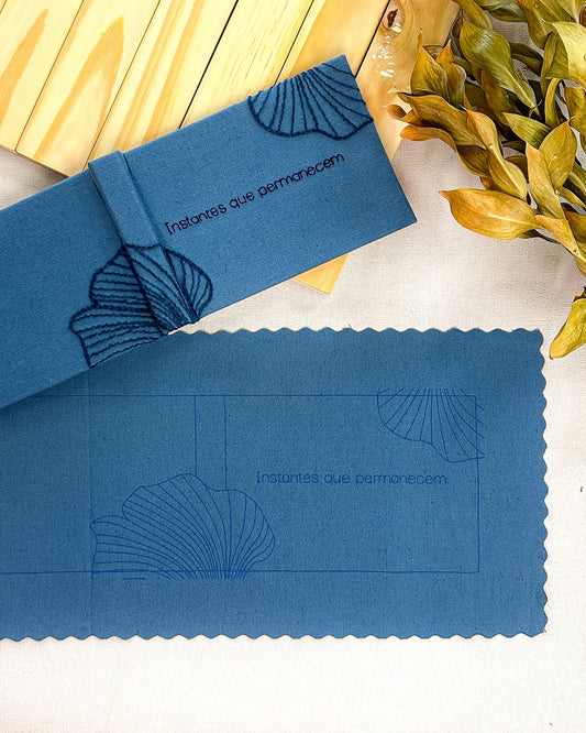 Tecido com Risco Impresso Ábum 10x15cm Ed. 45 - Pontos que Revelam