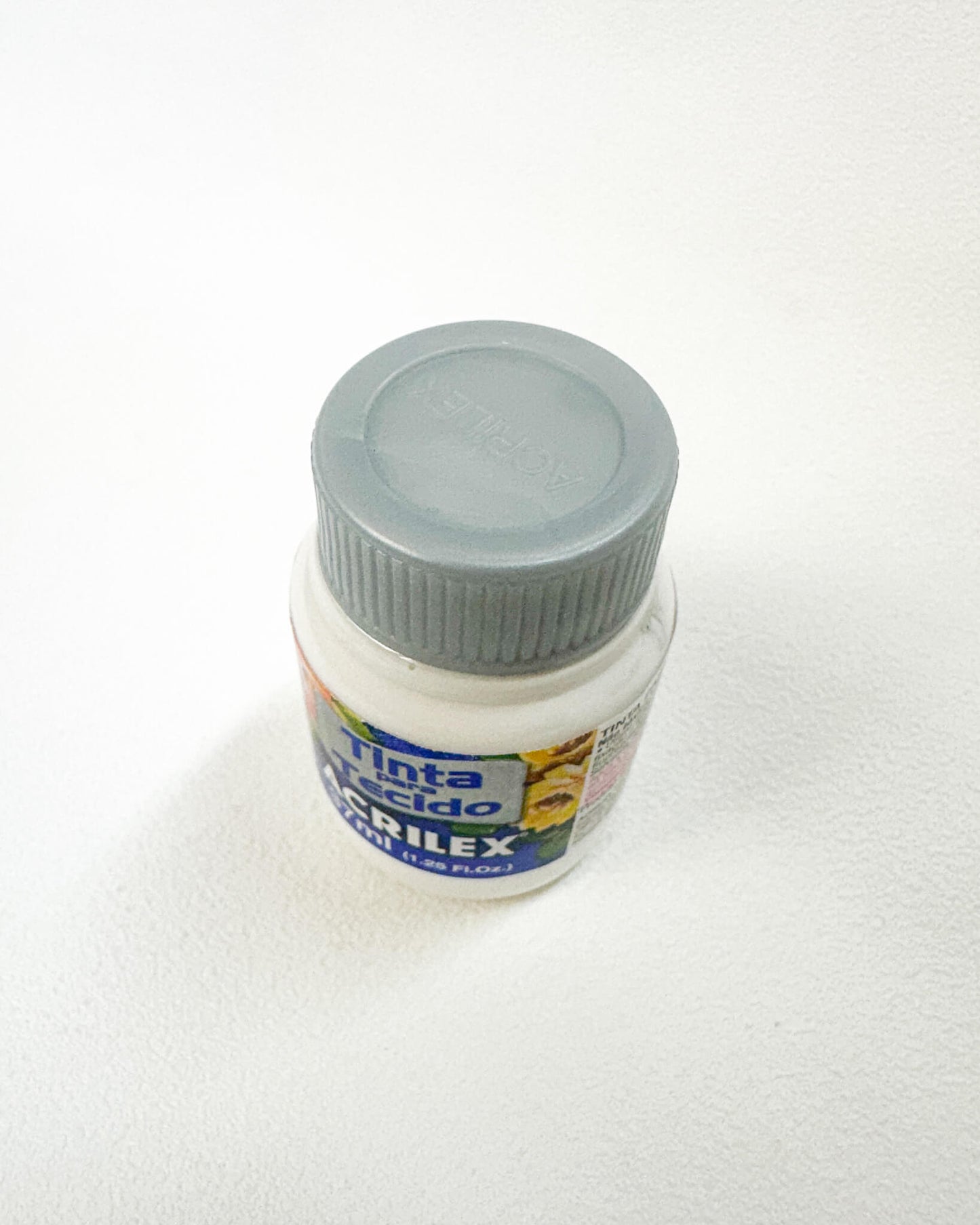 Tinta para tecido Acrilex - 519 branco