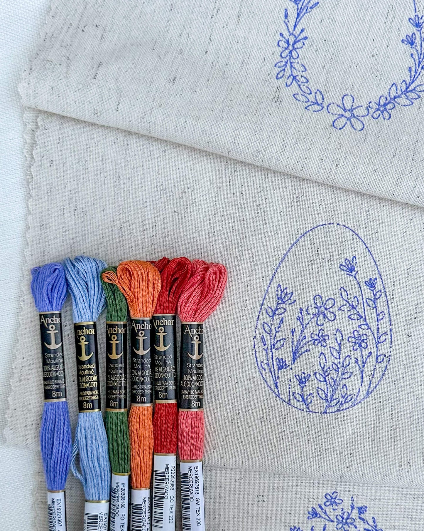 Kit saquinho de presentes Ovos floridos + e-book