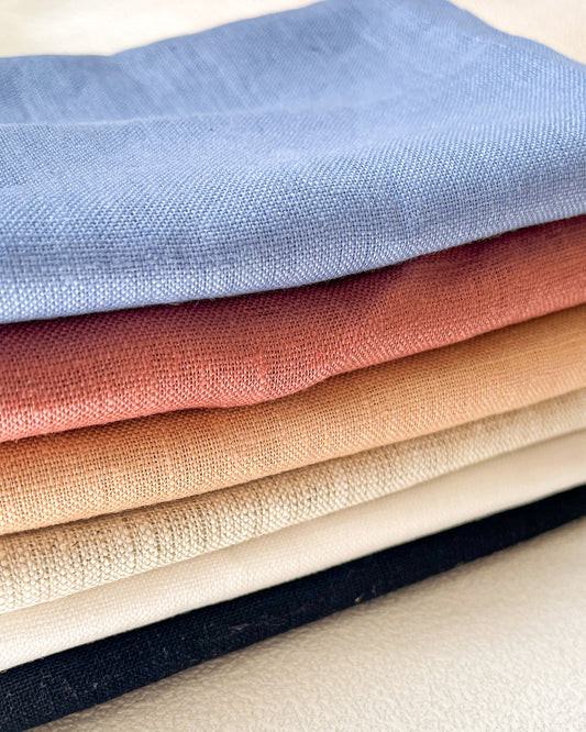 3 cortes Fat quarter linho puro