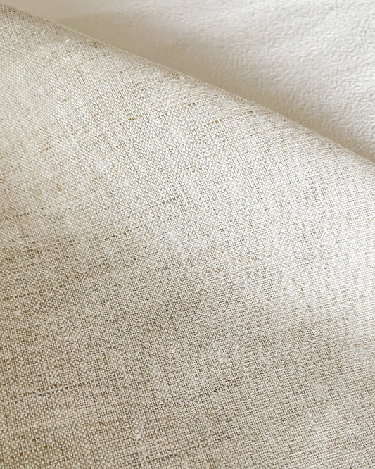 Corte de linho puro Mediterrâneo 25x25