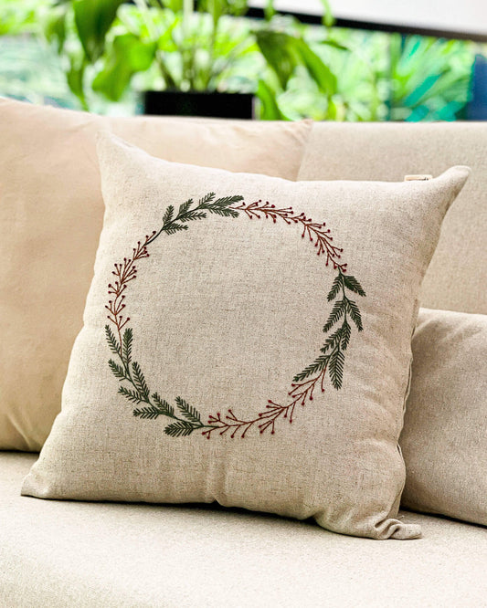 E-book Almofada - Guirlanda de Natal