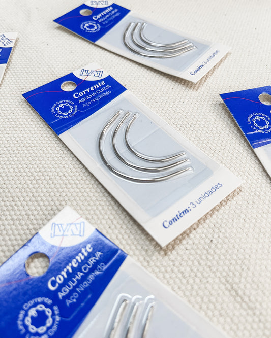Agulha curva Corrente