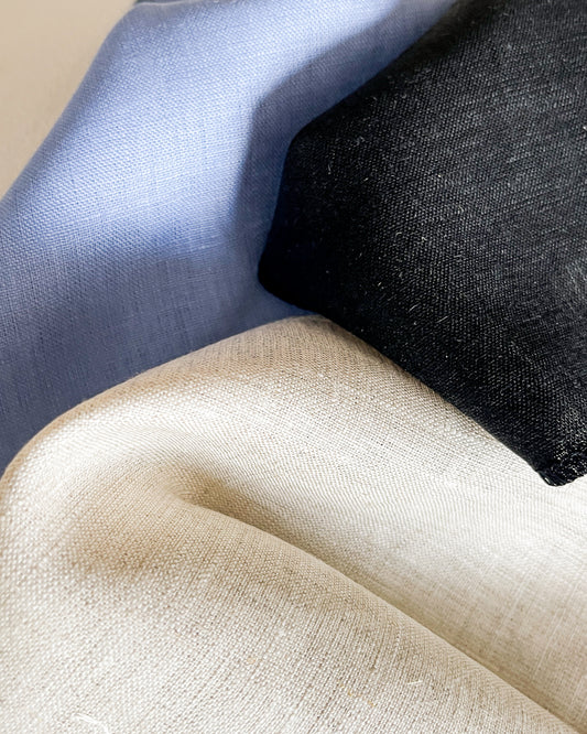 Corte de linho puro Malta 25x25