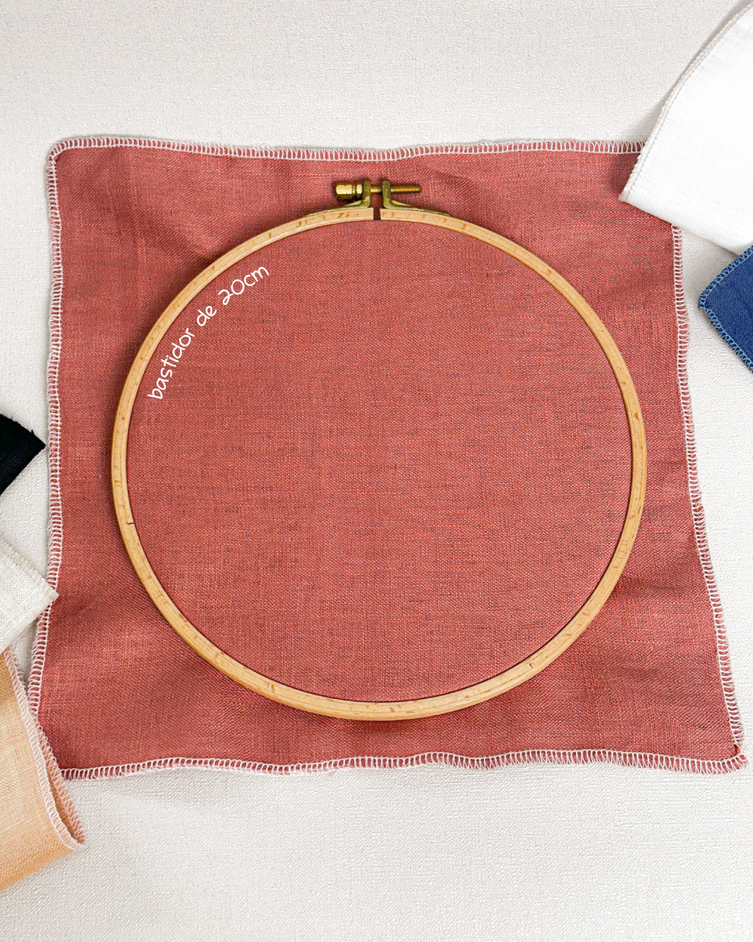 Kit com 6 cortes de linho puro