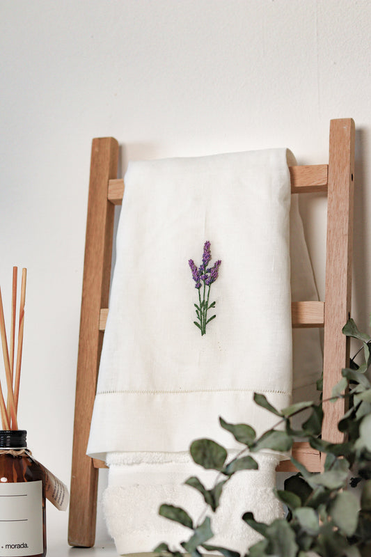 Toalha de linho versátil - 100% fibra natural