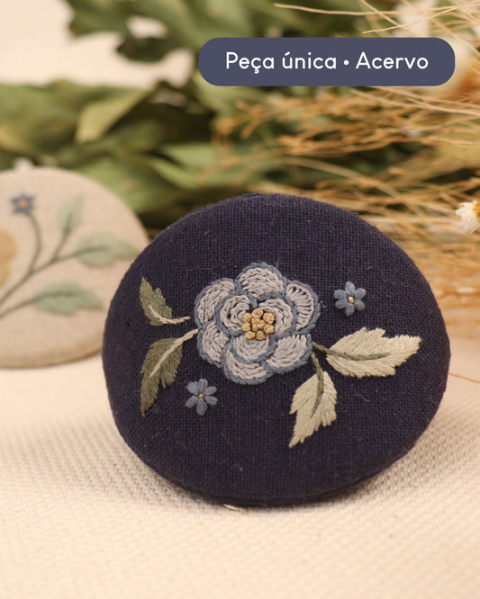 Estojo Mini Concha Azul | Peça única - Acervo