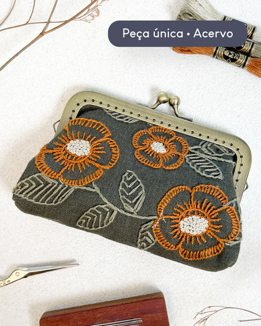 Bolsinha da Vovó refúgio verde | Peça única - Acervo