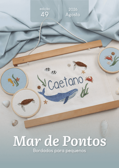 E-book edição 49 - Mar de Pontos - Bordado para pequenos