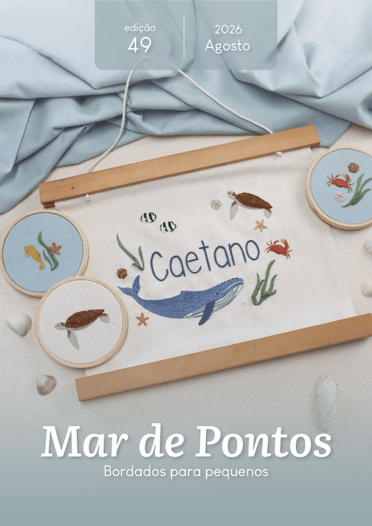 E-book edição 49 - Mar de Pontos - Bordado para pequenos
