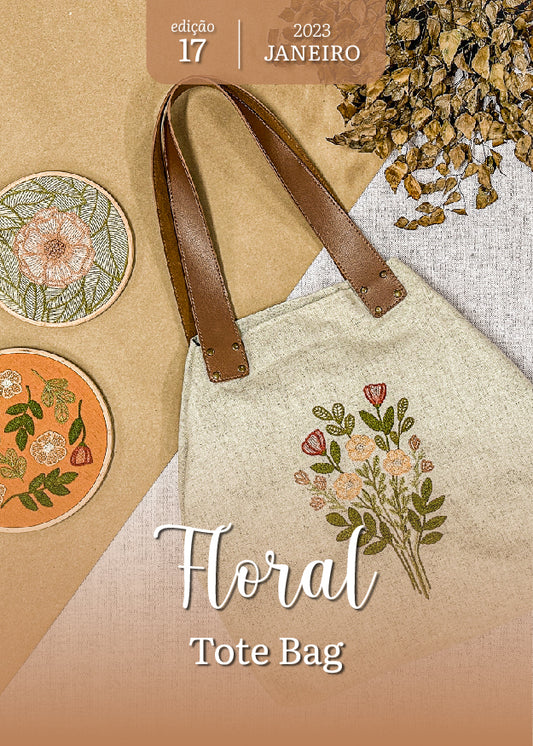 E-book edição 17 - Floral Tote Bag