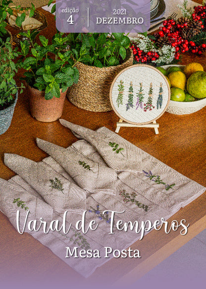 E -book edição 4 - Varal de Temperos e Mesa Posta