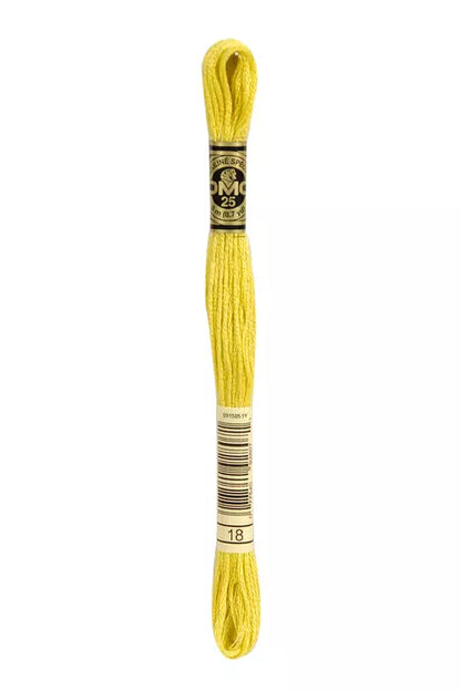 Meada mouliné DMC tons amarelo