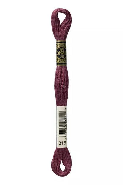 Meada mouliné DMC tons rosa