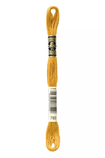 Meada mouliné DMC tons amarelo