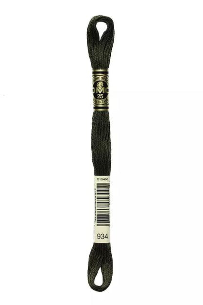 Meada mouliné DMC tons verde