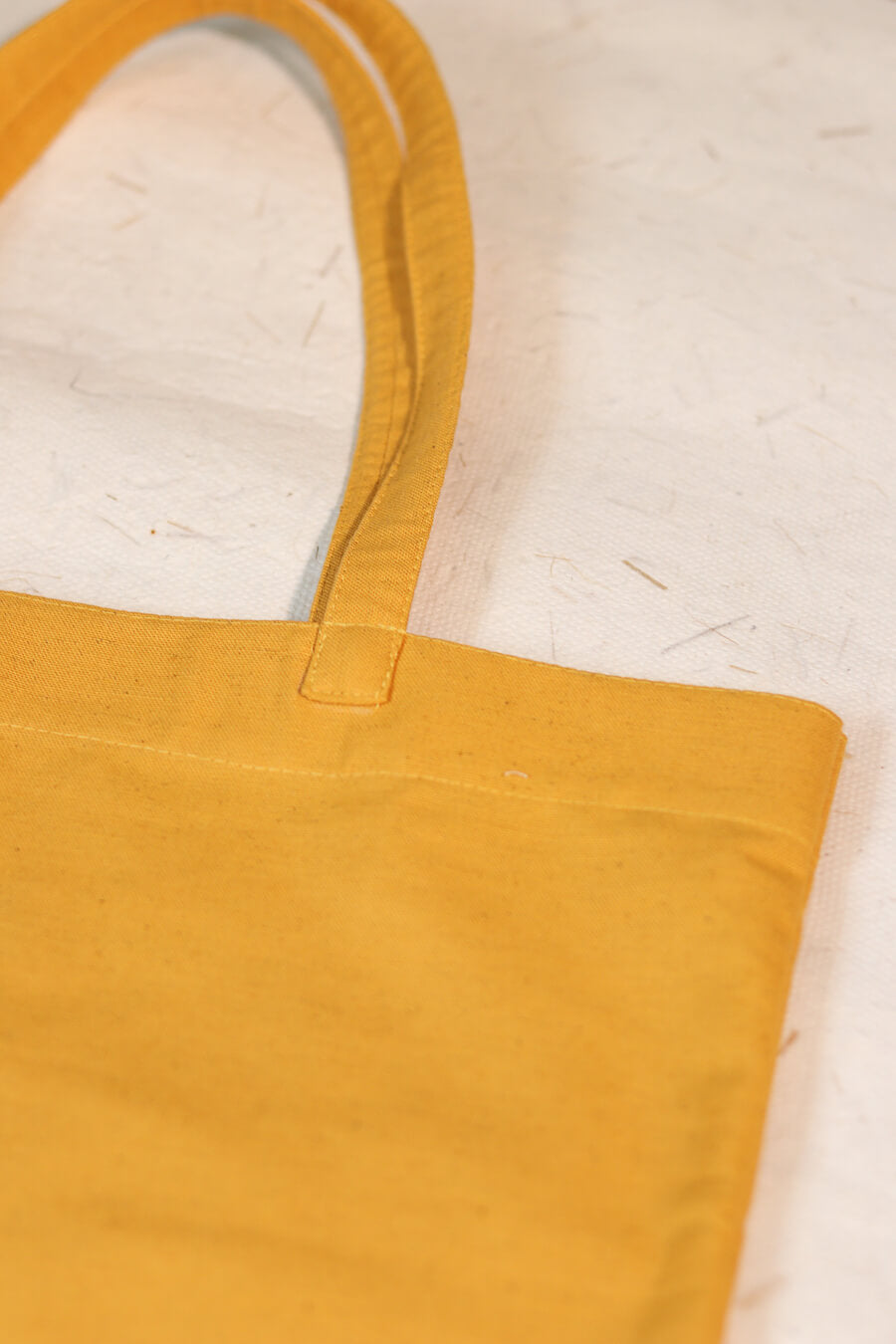 Bolsa de tecido em algodão com linho