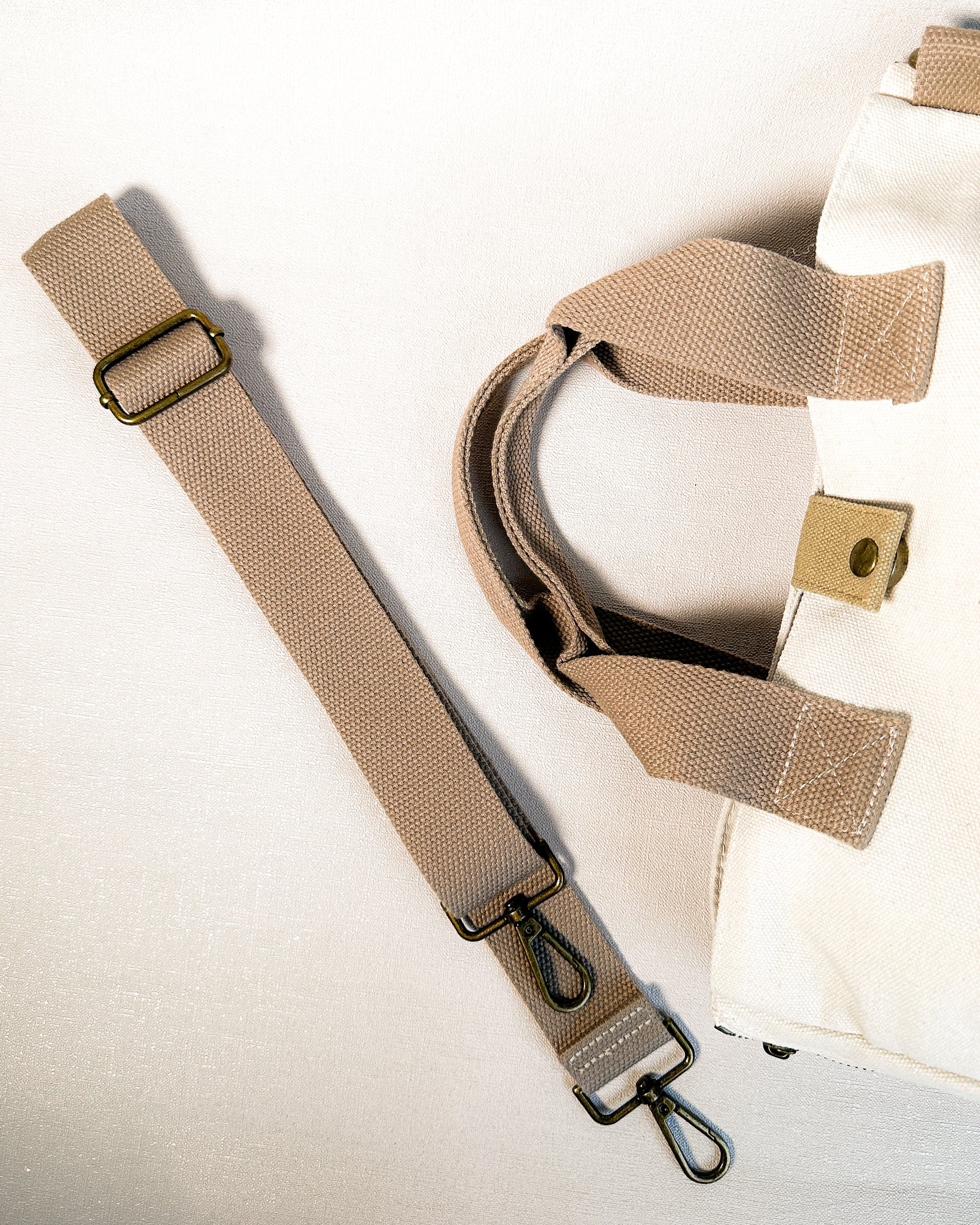 Bolsa de mão Eco Vita DMC - Cru e caqui