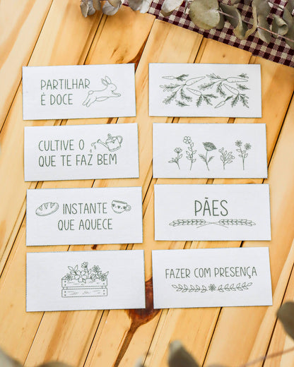 Aplique e Borde - Kit entretela adesiva O peso leve do fazer | Ponto a Ponto 46