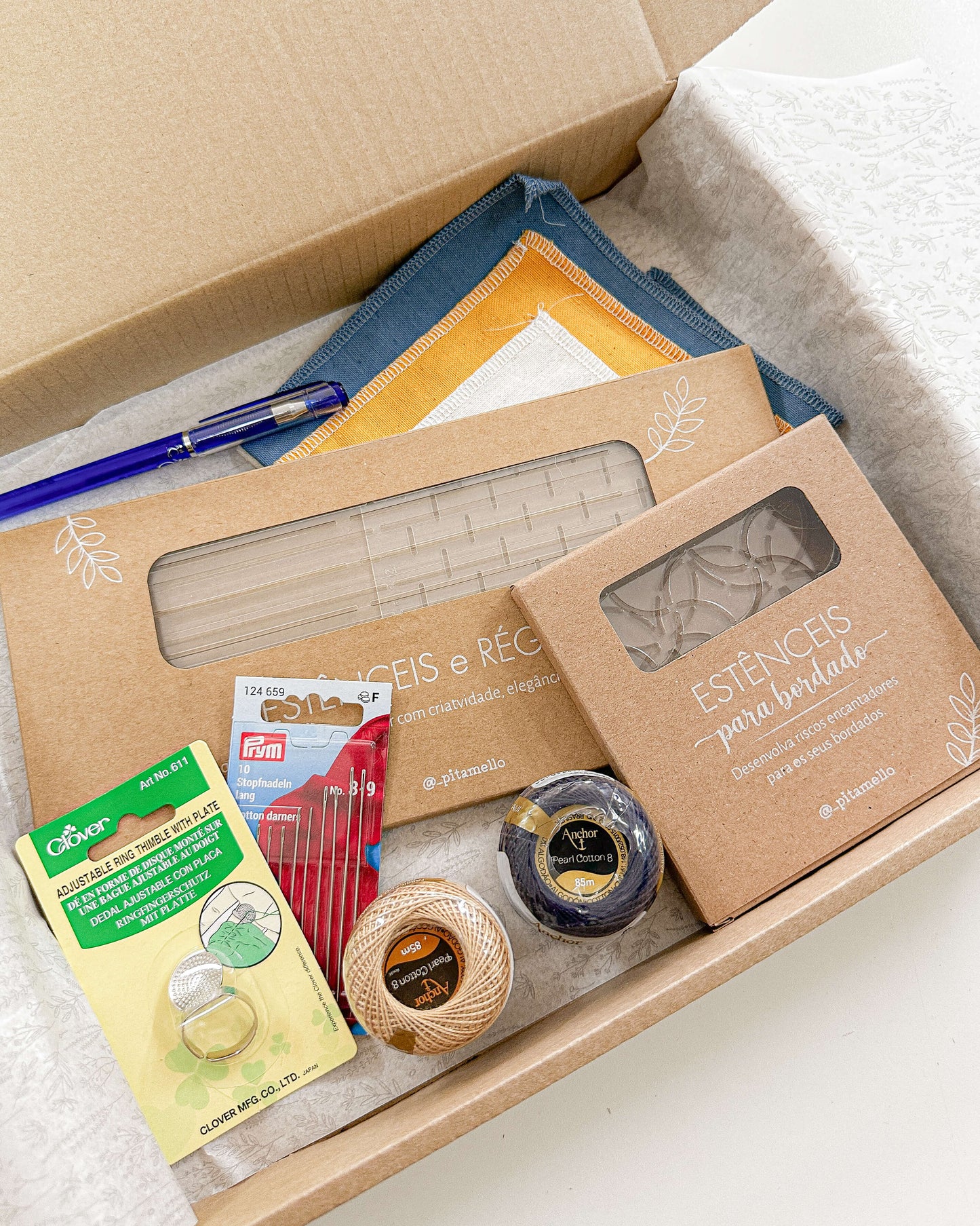 Caixa Primeiros Materiais – Sashiko