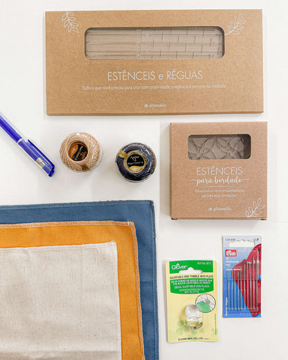 Caixa Primeiros Materiais – Sashiko