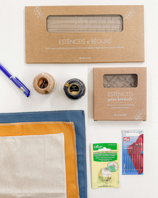 Caixa Primeiros Materiais – Sashiko