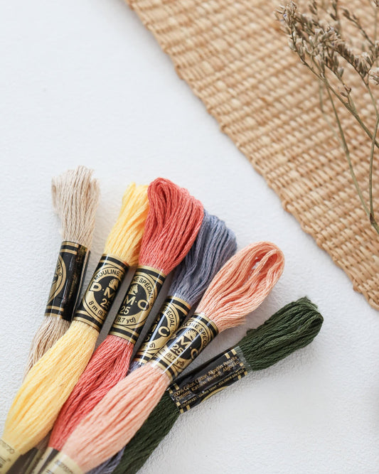 Paleta DMC -  Coelhinhos Floridos