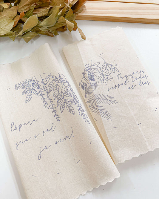 Prontos para Bordar – Kit Tecidos Riscados Confie no processo