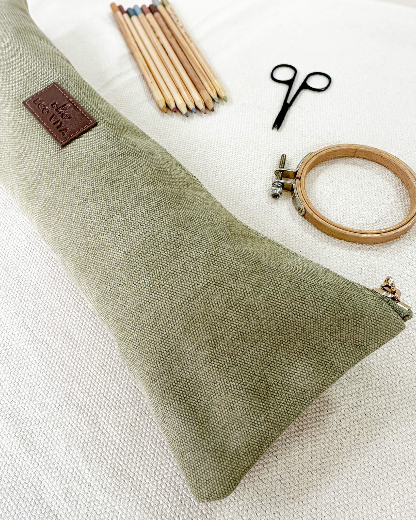 Estojo Eco Vita DMC - caqui