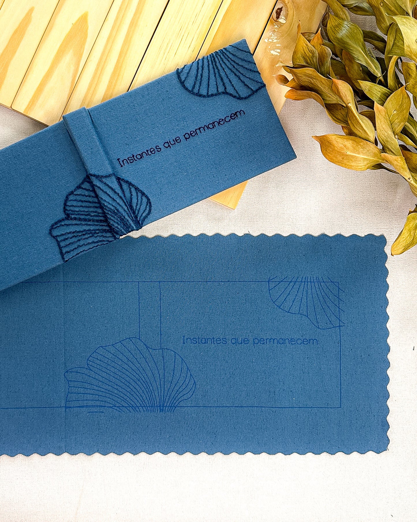 Tecido com Risco Impresso Ábum 10x15cm Ed. 45 - Pontos que Revelam