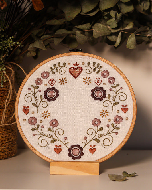 Prontos para Bordar - Tecido Riscado Bordados do Coração | Ponto a ponto 34