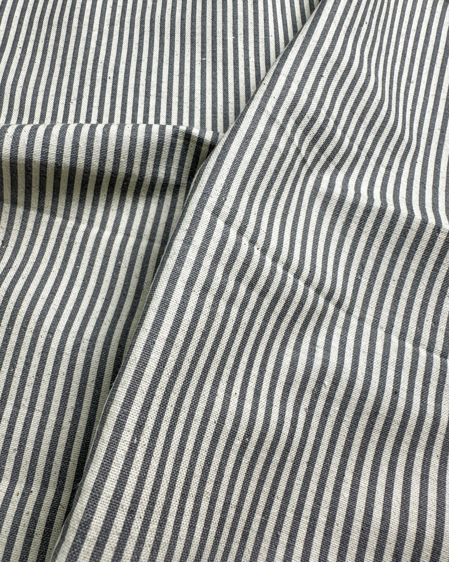 Algodão com linho 1/2m - estampado listrado